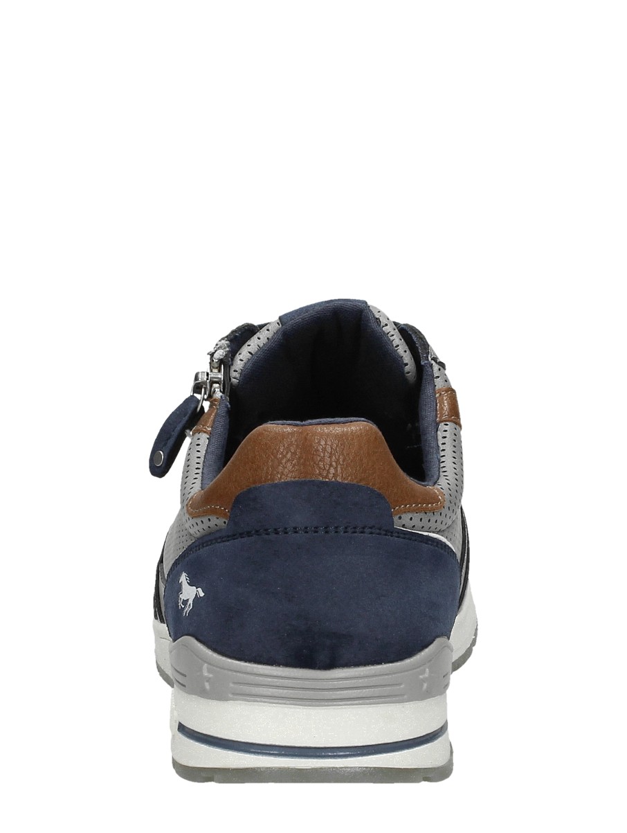 Mustang - Sneakers Laag – donkergrijs – foto 3 van 4