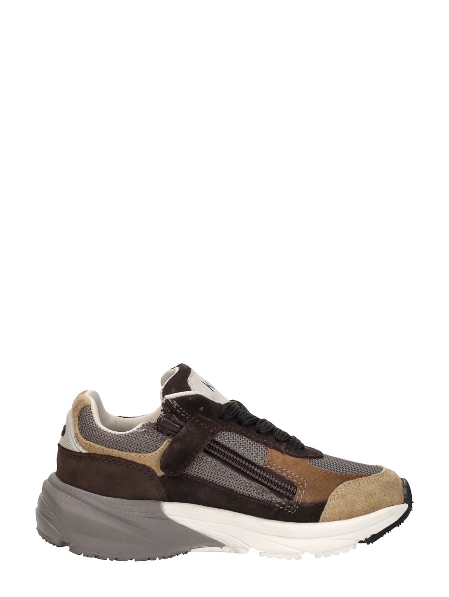 Keq - Sneakers Laag – donkerbruin – foto 4 van 4