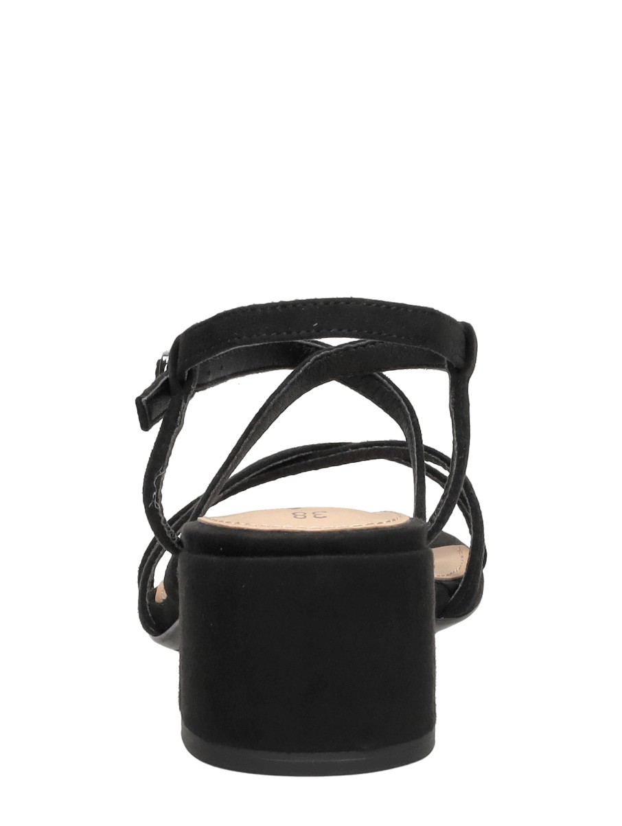 Tamaris - Sandalen Hak – zwart – foto 3 van 4