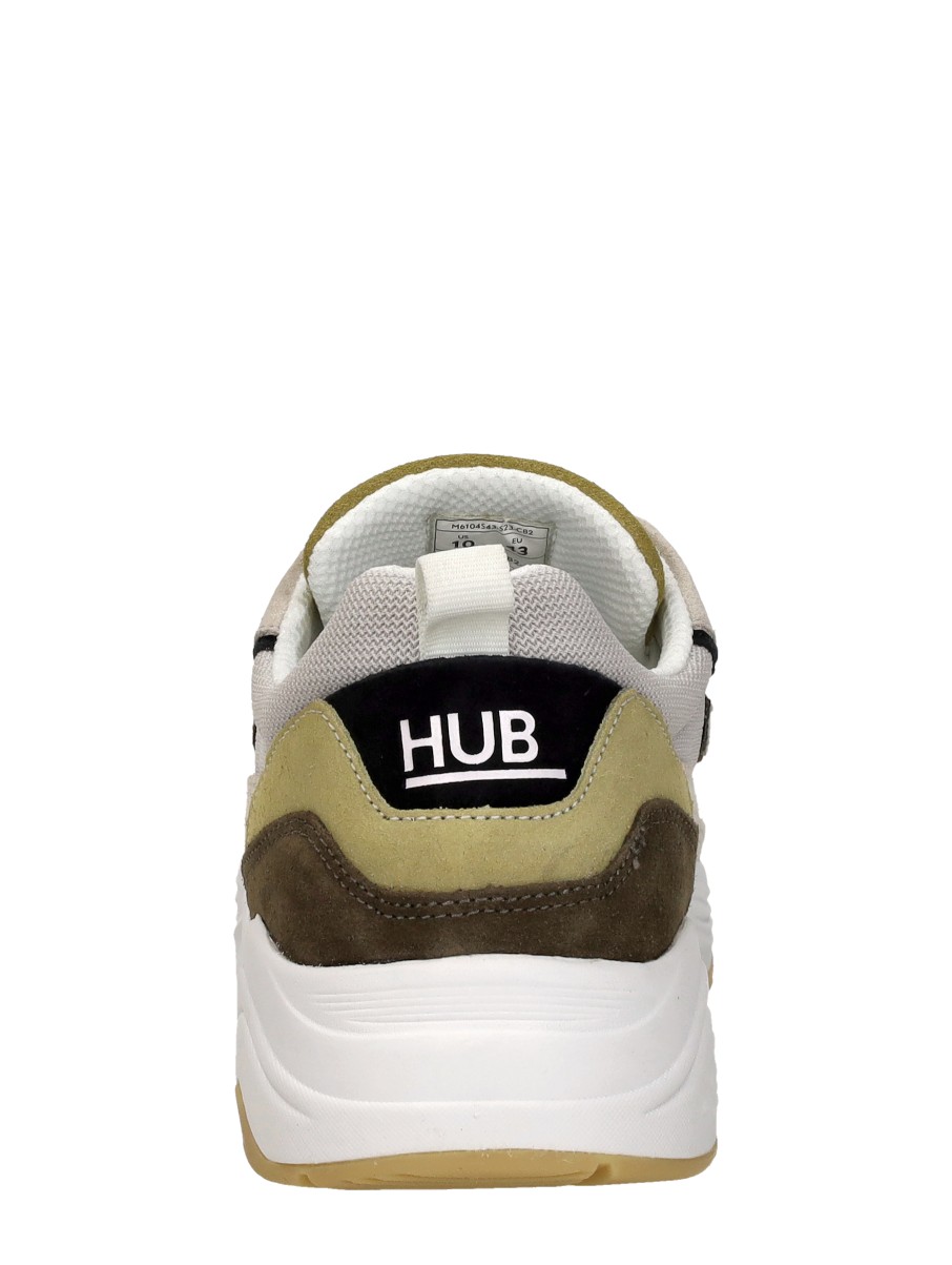 HUB Glide S43 herensneaker grijs