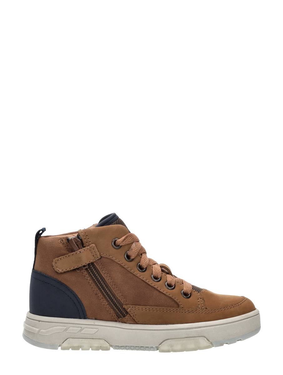 Keq - Veterschoenen Hoog – cognac – foto 4 van 4