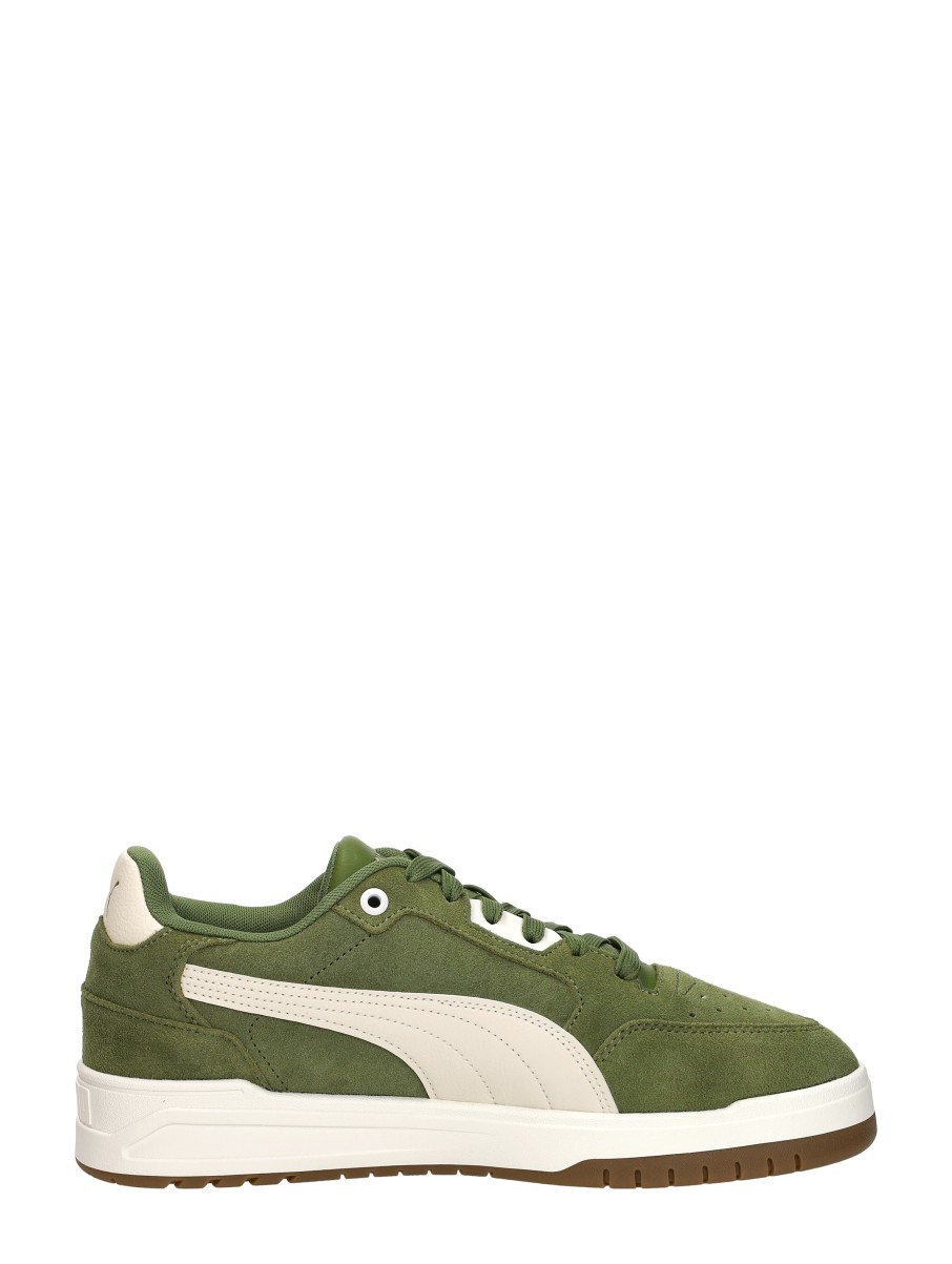 Puma Shuffle herensneaker groen