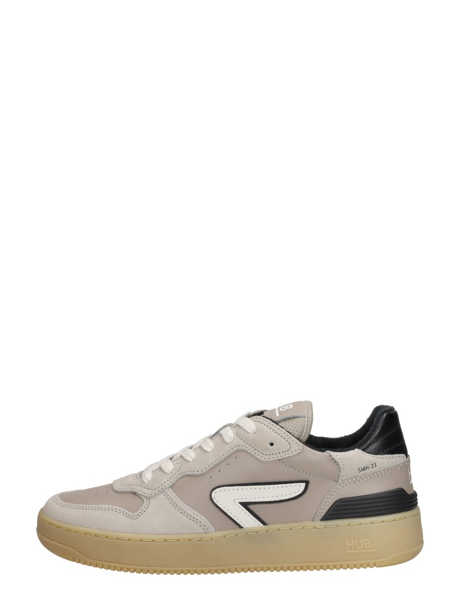 HUB herensneaker beige
