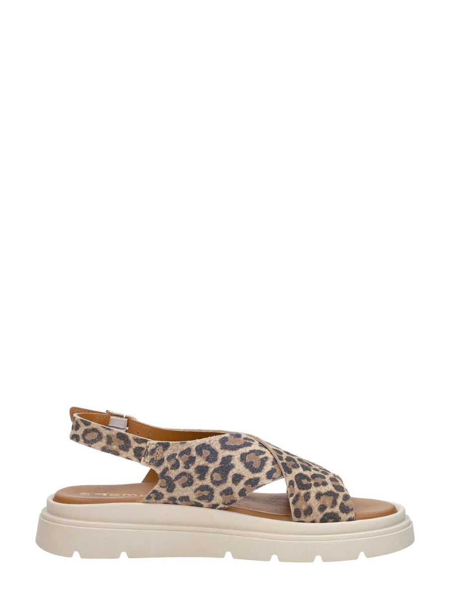 Tamaris - Sandalen Plat – beige – foto 4 van 4
