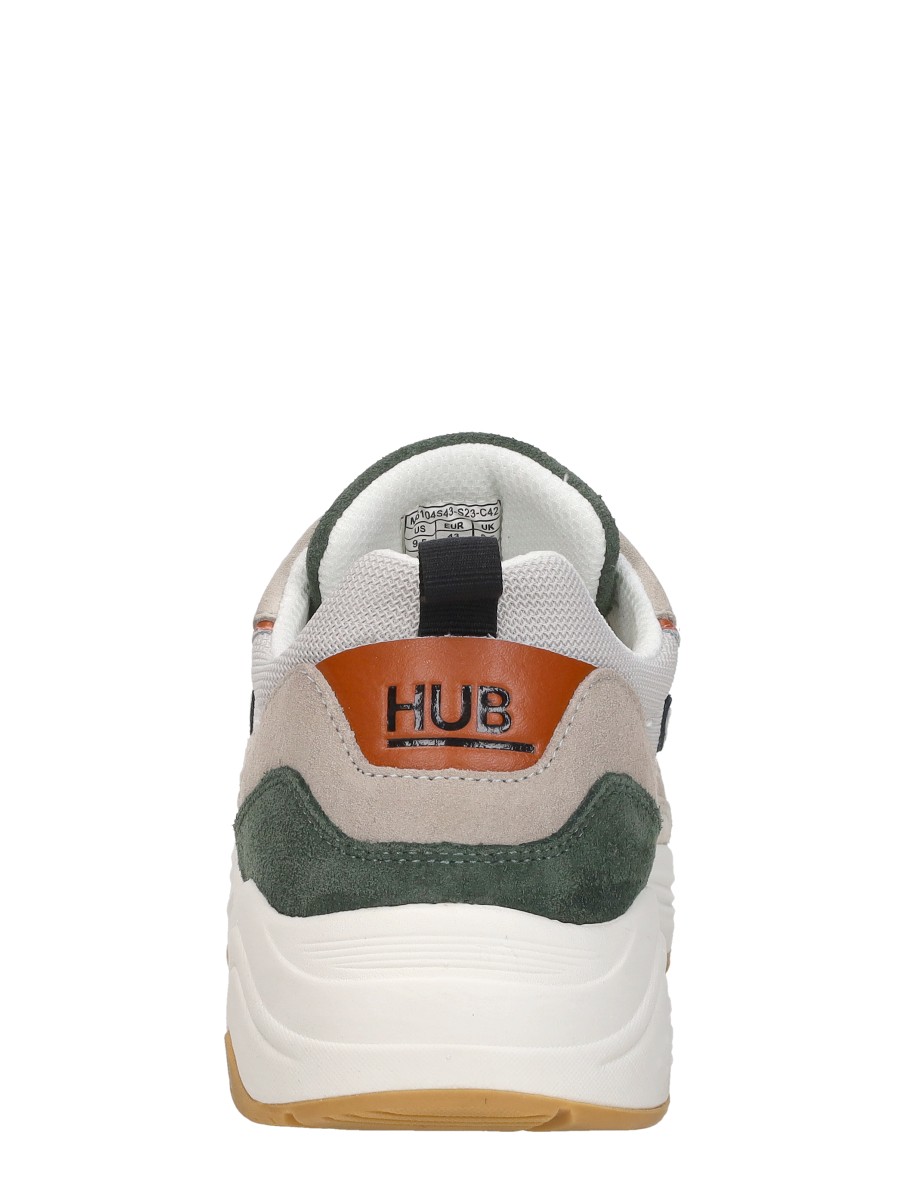 HUB Glide herensneaker beige
