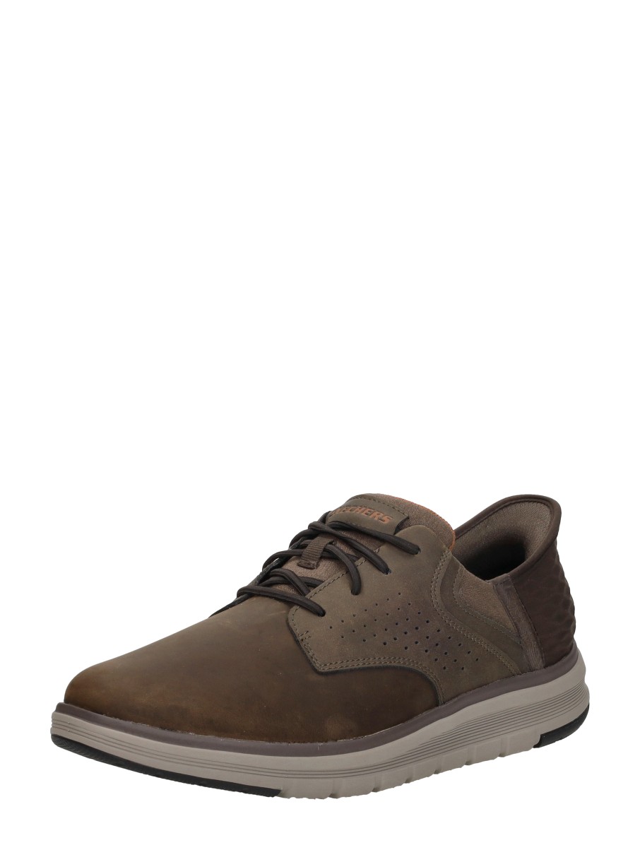 Skechers - Slip-ins: Orell - Yates – donkerbruin – foto 2 van 4