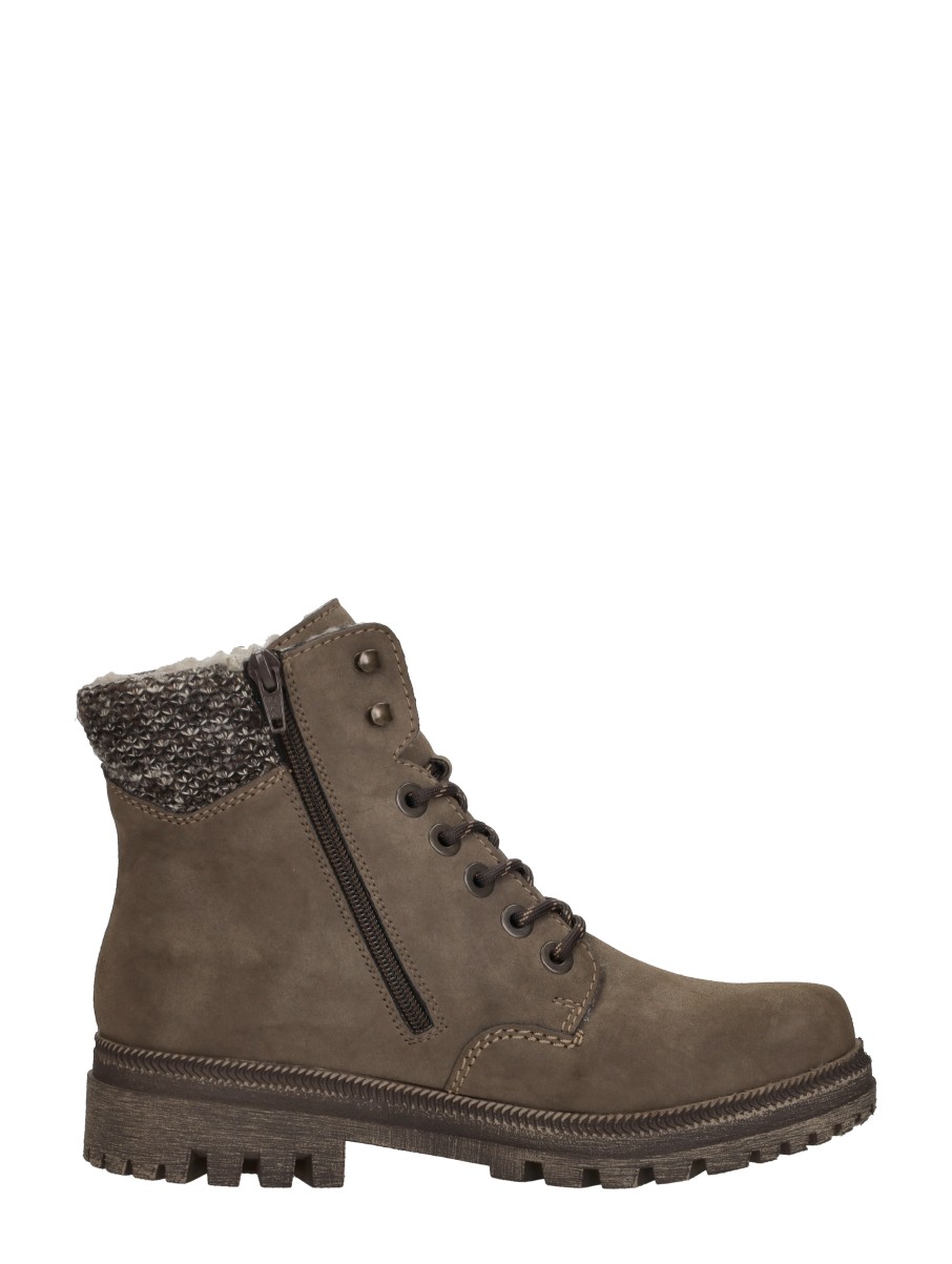 Rieker - Veterschoenen Hoog – taupe – foto 4 van 4