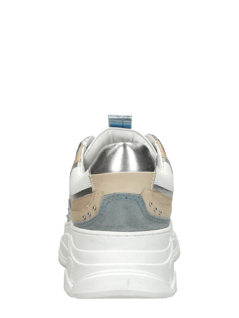 Sub55 - Veterschoenen Laag – licht blauw – foto 3 van 4