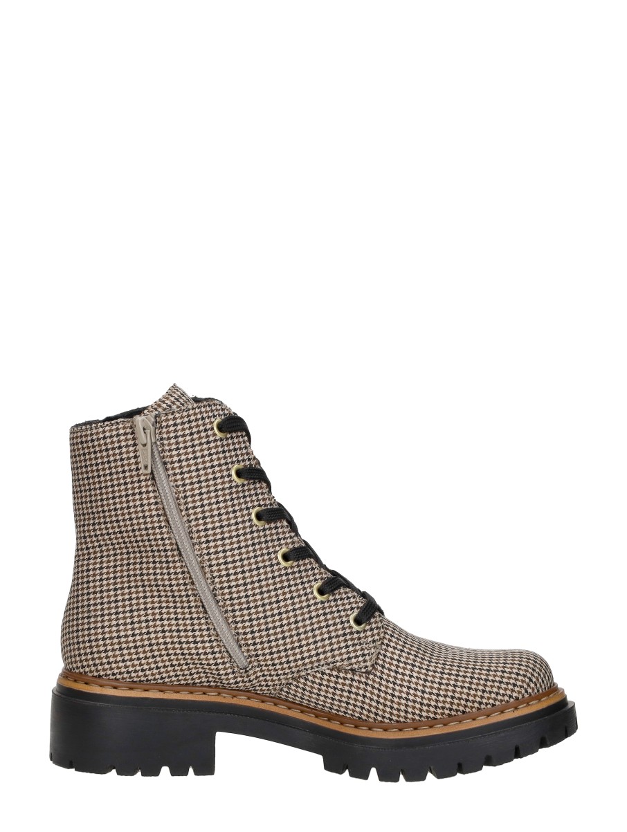 Rieker - Veterschoenen Hoog – beige – foto 4 van 4