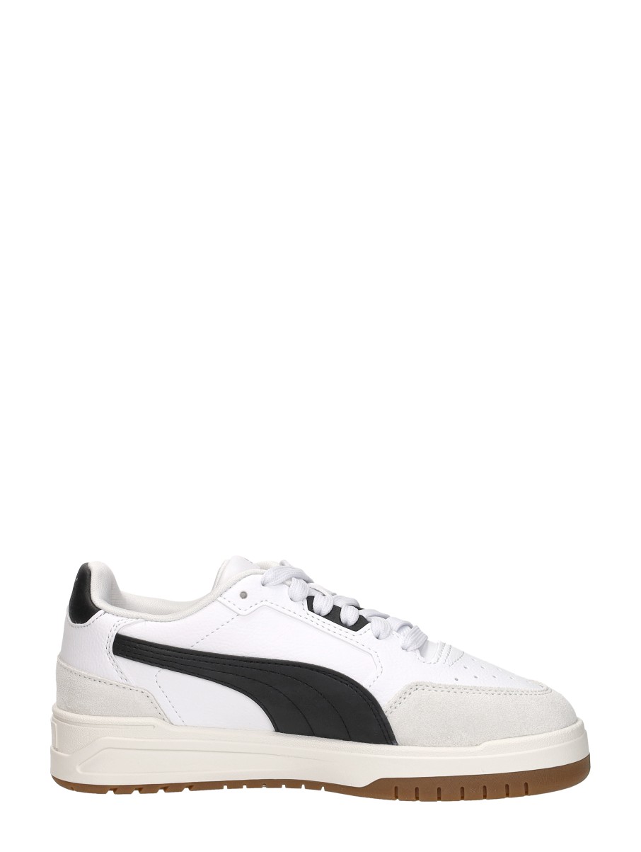 Puma Shuffle kindersneaker wit