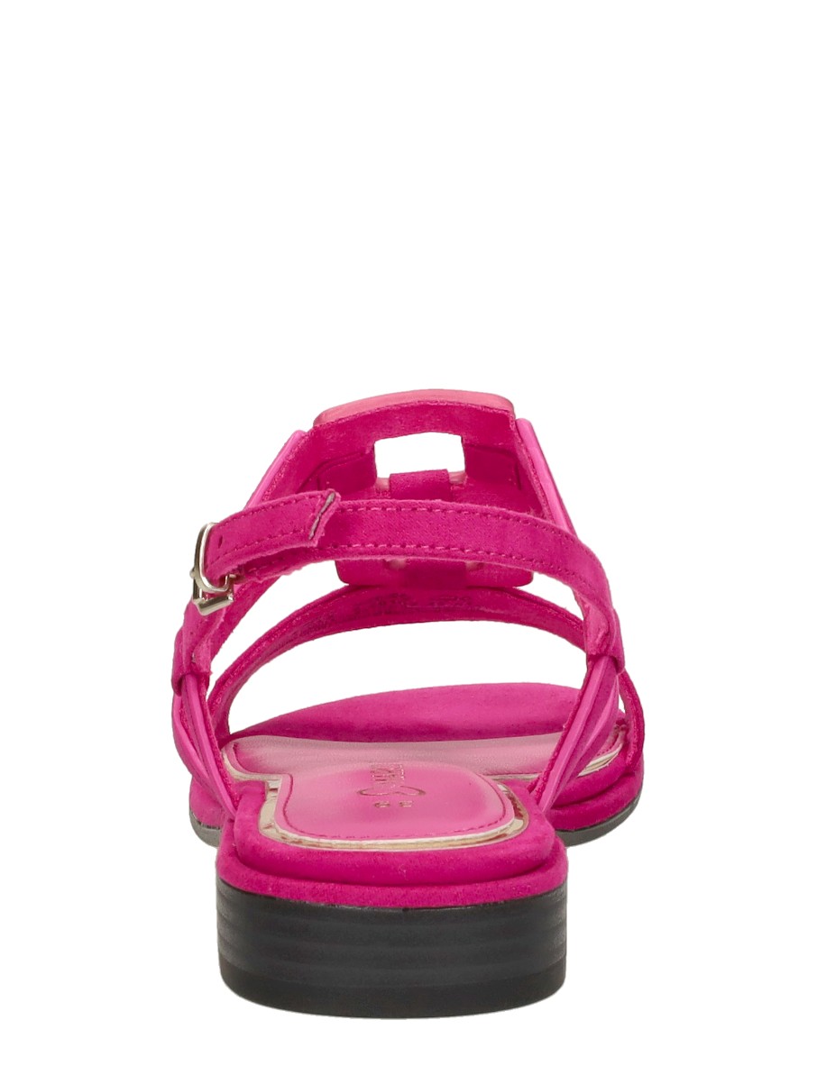Marco tozzi - Sandalen Plat – fuchsia – foto 3 van 4