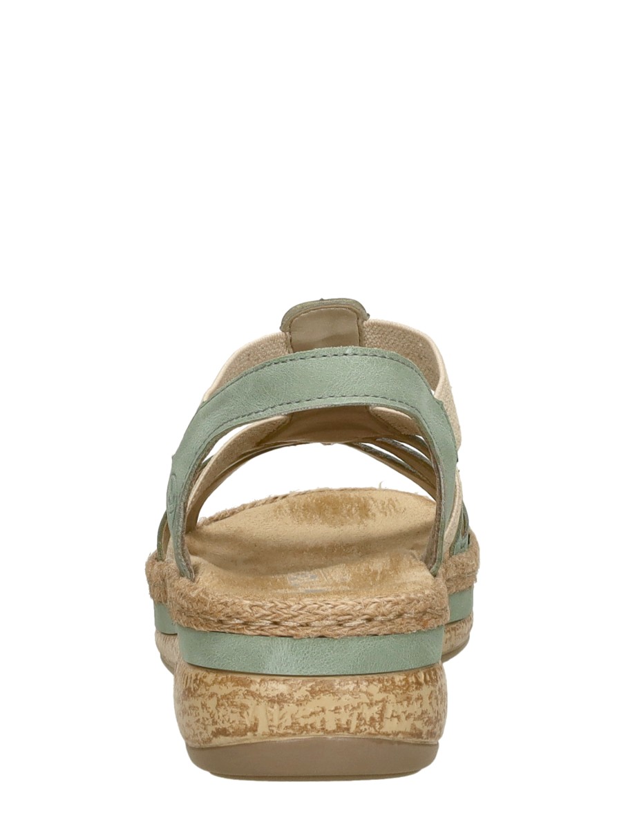 Rieker - Sandalen Plat – mint – foto 3 van 4