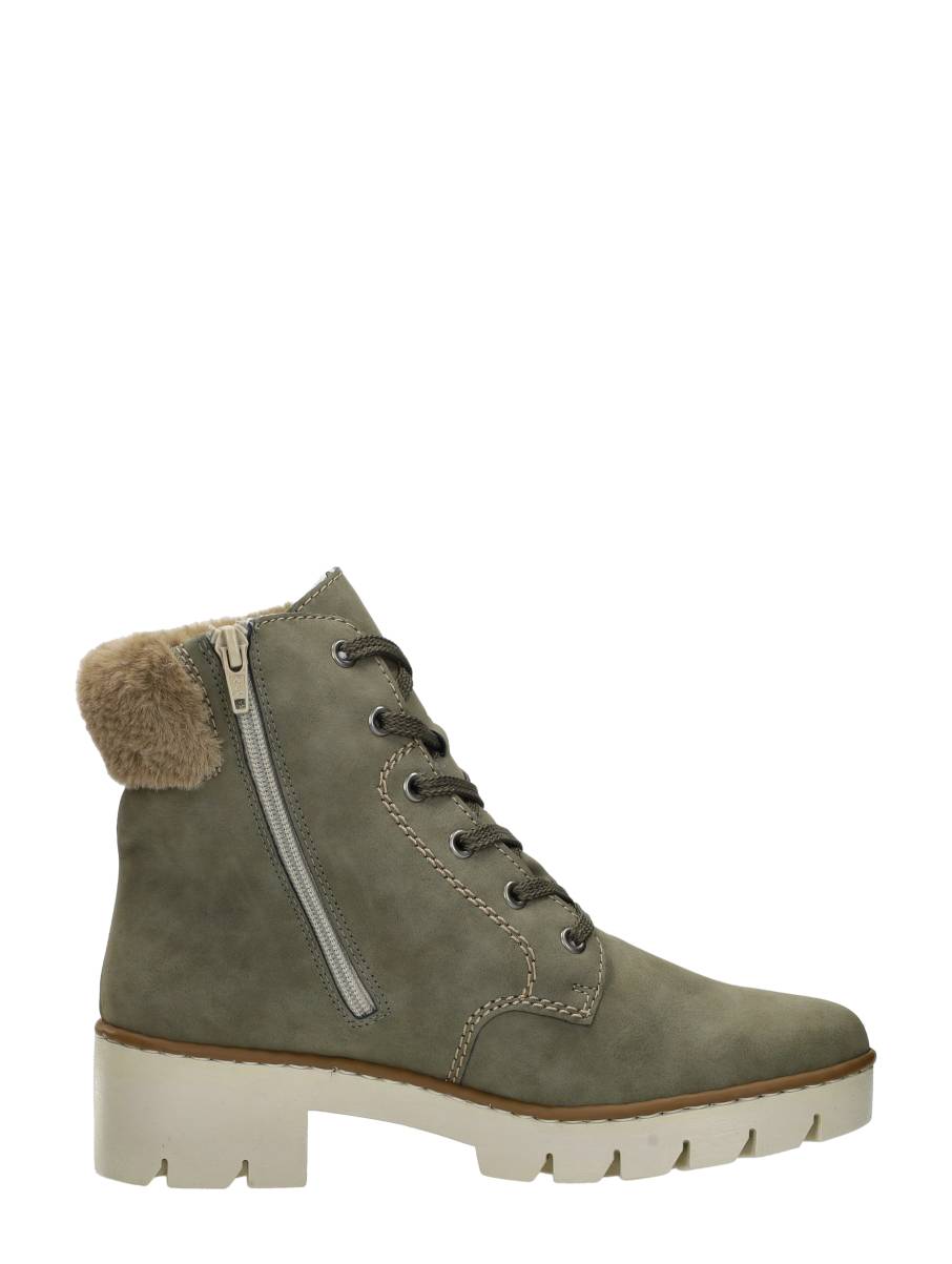 Rieker - Veterschoenen Hoog – groen – foto 4 van 4