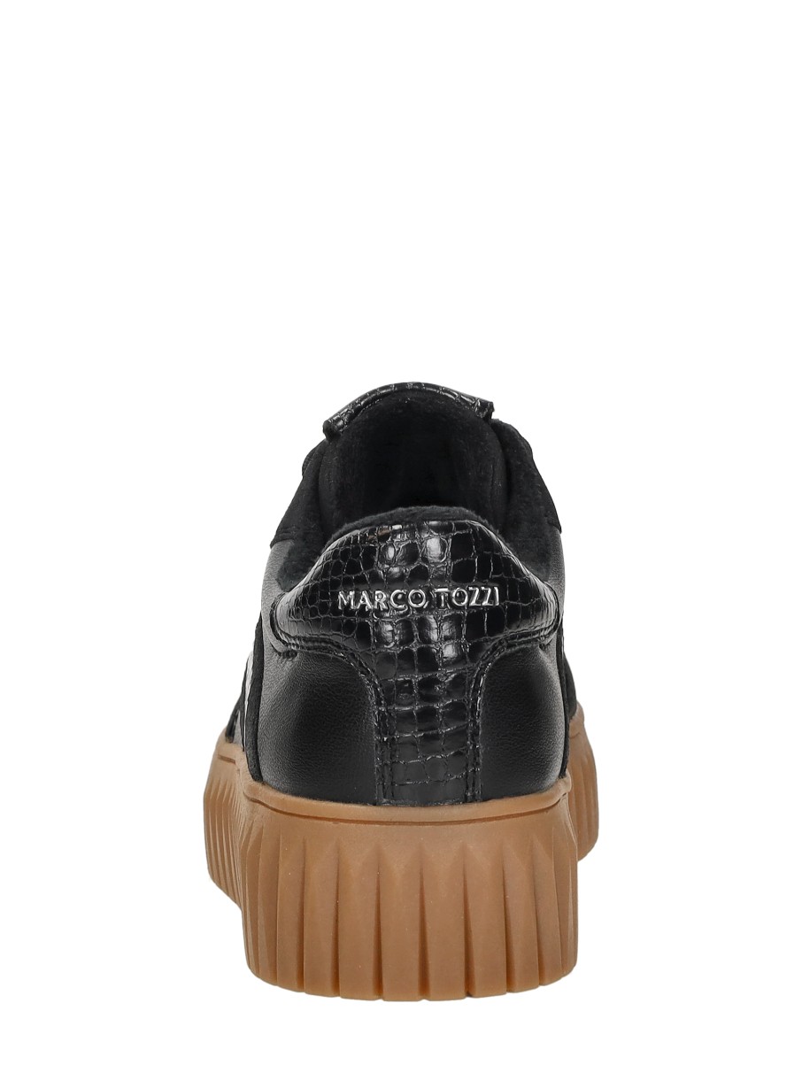 Marco tozzi - Sneakers Laag – zwart – foto 3 van 4