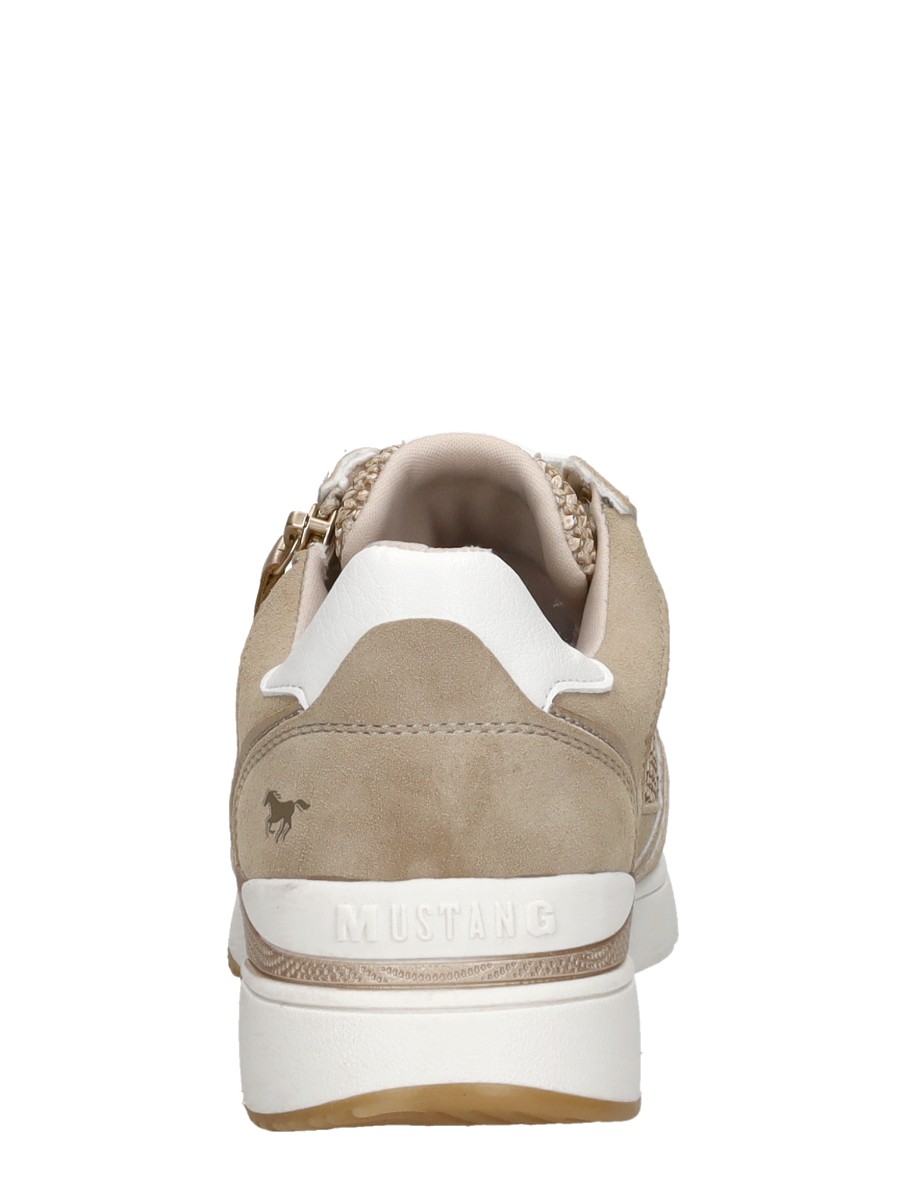 Mustang - Sneakers Laag – beige – foto 3 van 4