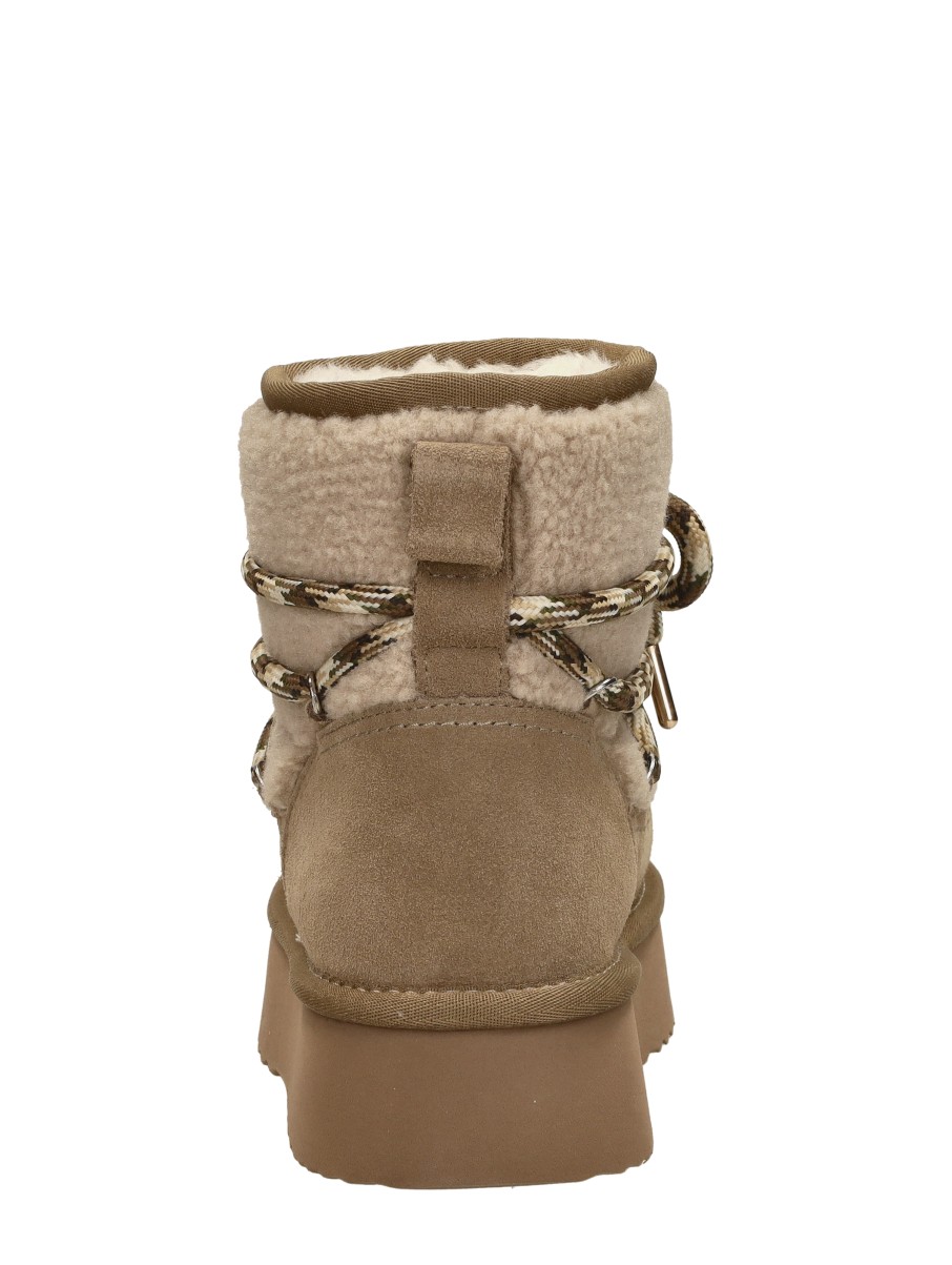 Shoecolate - Enkellaarsjes Plat – taupe – foto 3 van 4
