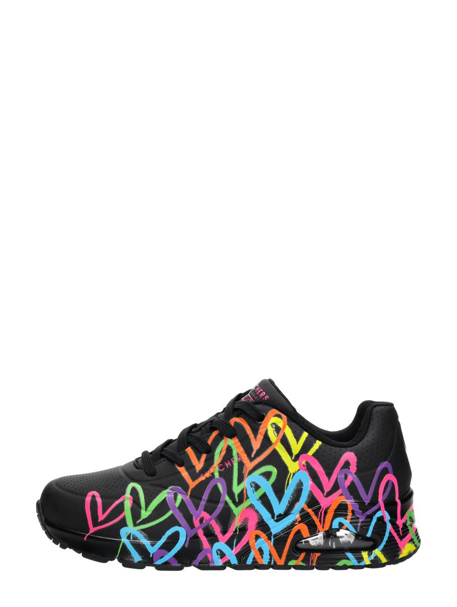 Skechers - Jgoldcrown: Uno - Highlight Love Zwart 39