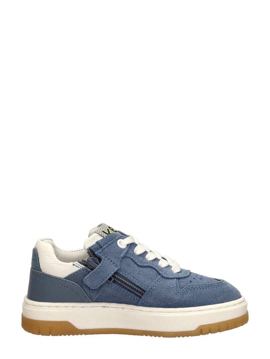 Keq - Veterschoenen Laag – licht blauw – foto 4 van 4