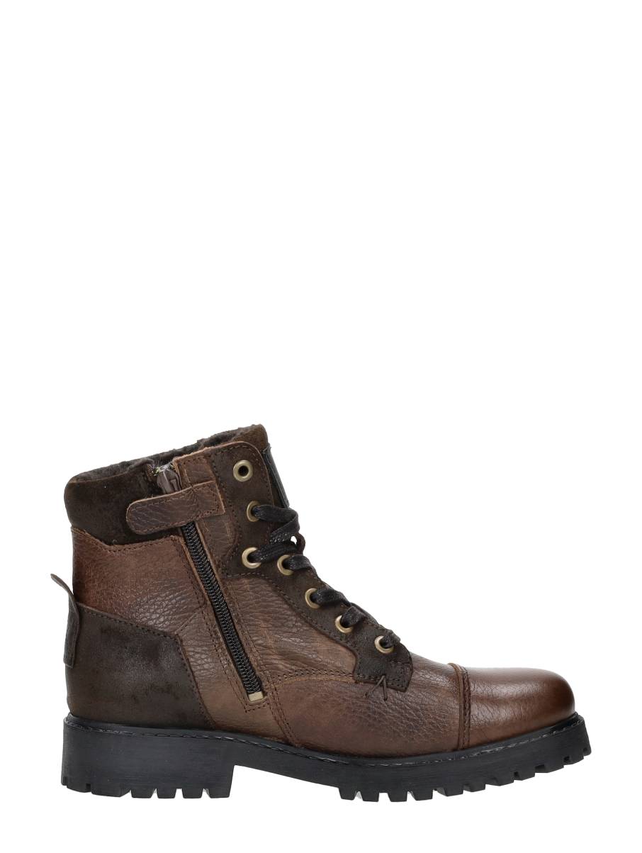 Sub55 Veterschoenen Hoog donkerbruin, foto 4