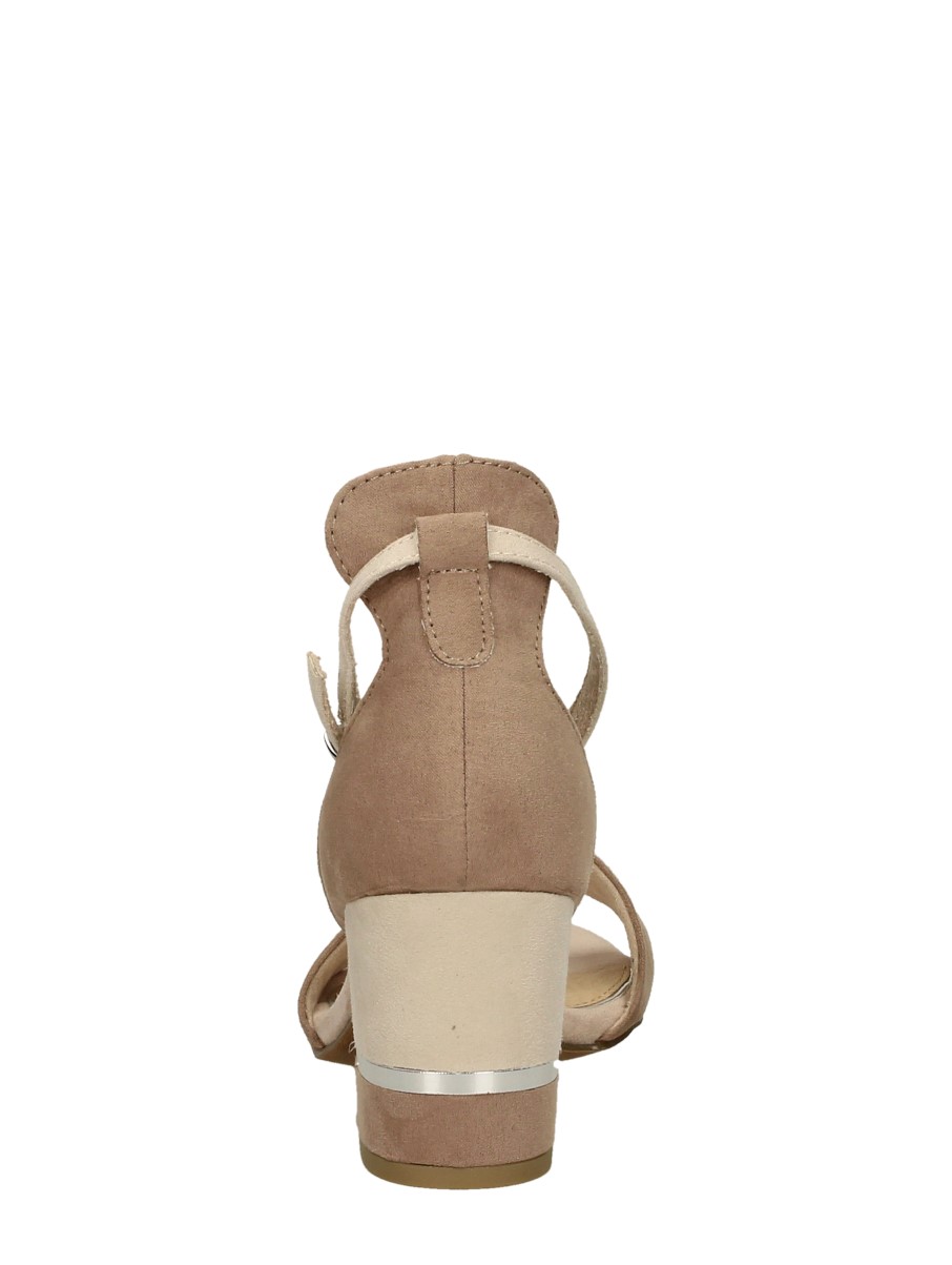 Marco tozzi - Sandalen Hak – beige – foto 3 van 4