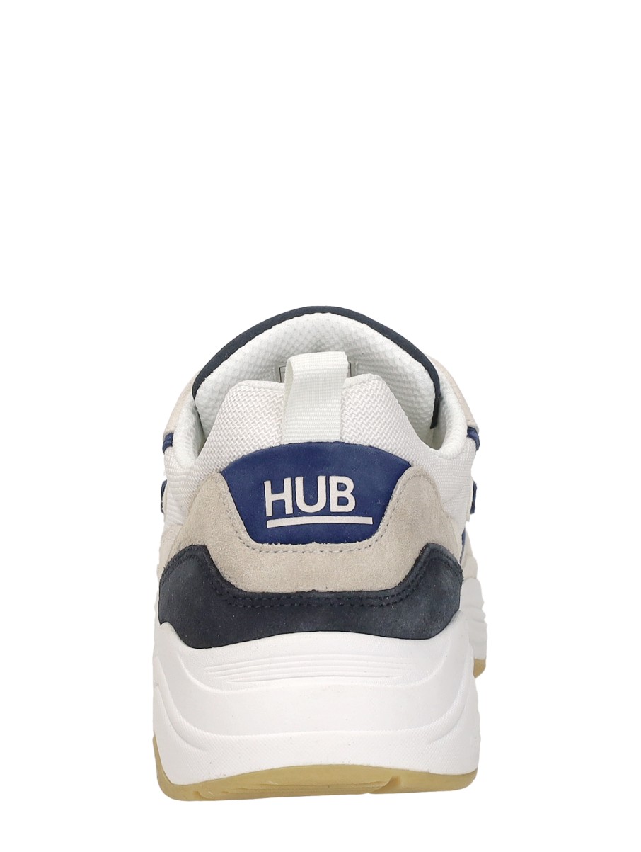 HUB Glide S43 herensneaker wit