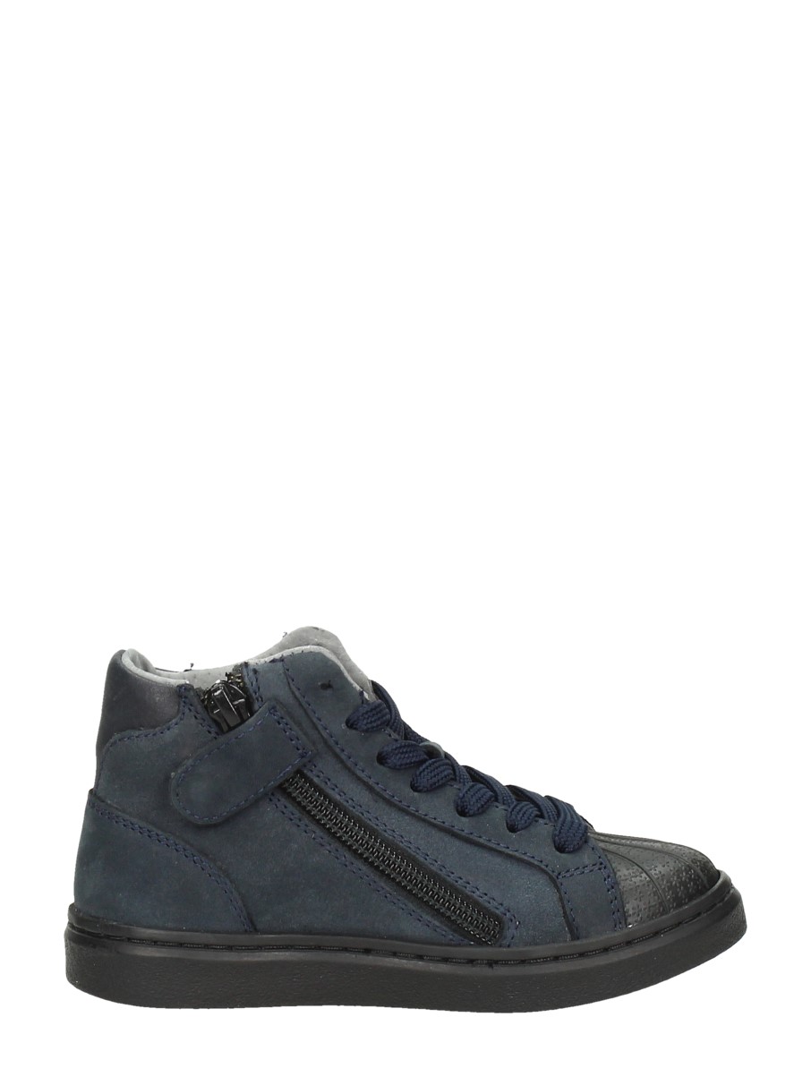 Keq - Jongens Veterschoenen – blauw – foto 4 van 4