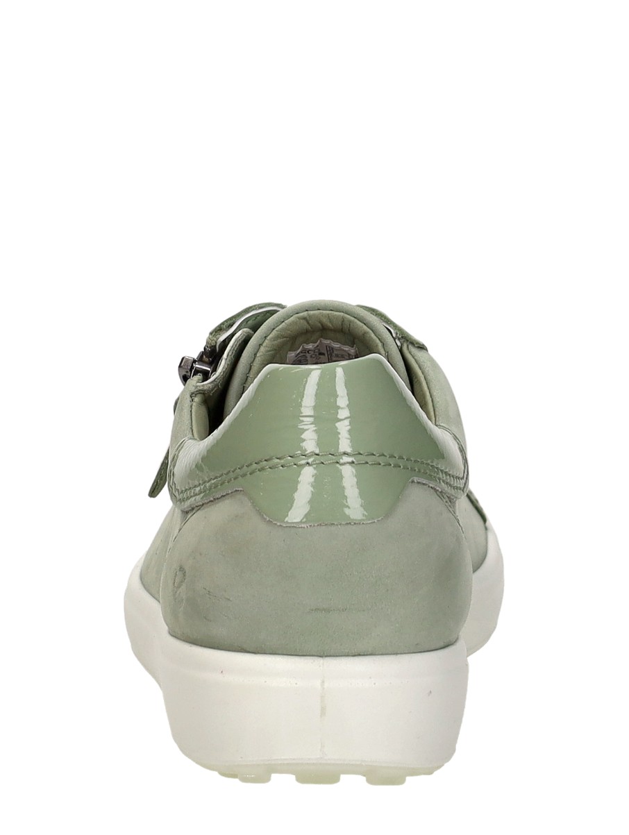 ECCO - Soft 7 Side Zip Lace – groen – foto 3 van 4