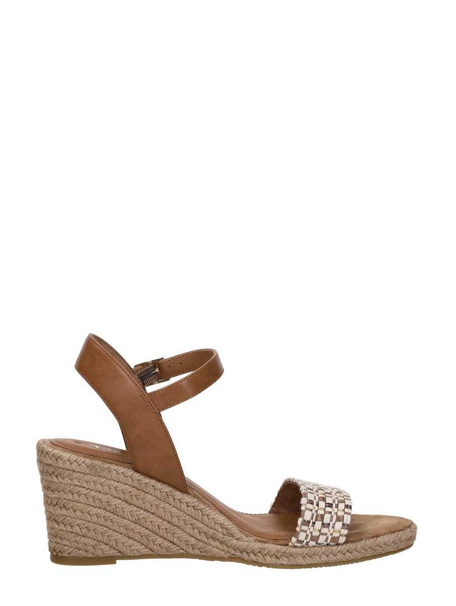 Tamaris - Sandalen Touwzool – cognac – foto 4 van 4