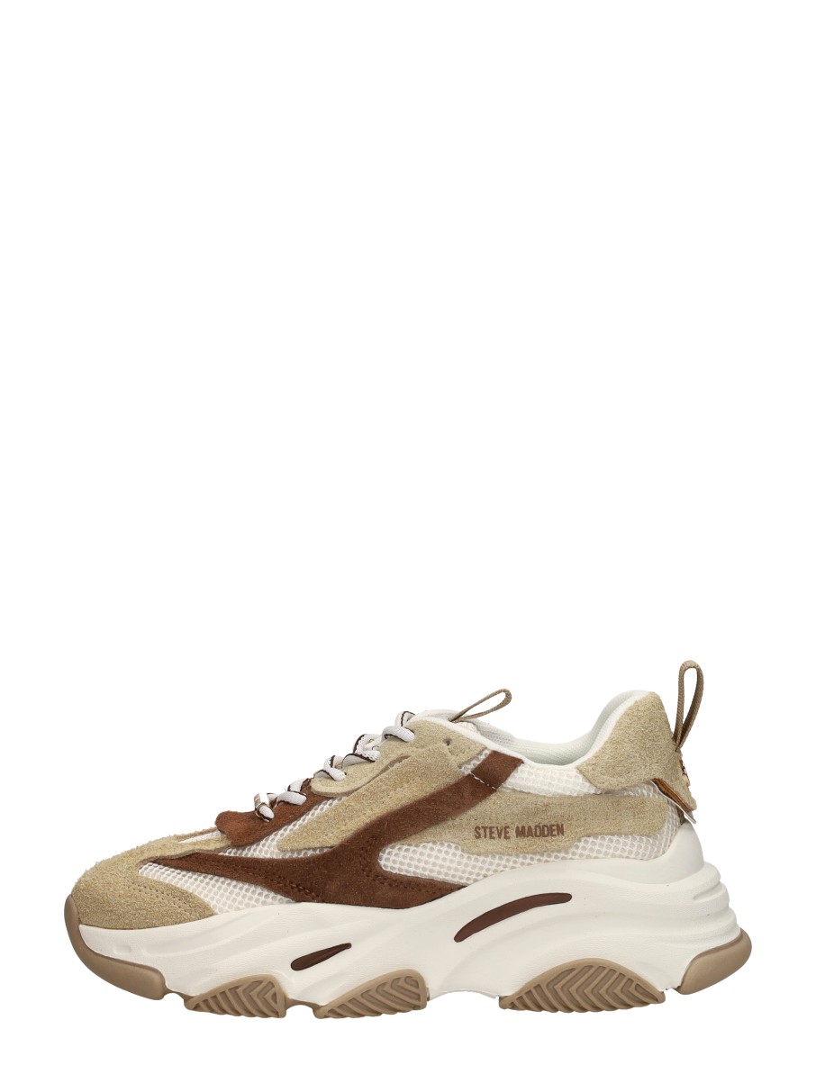Steve Madden Possession damessneaker beige