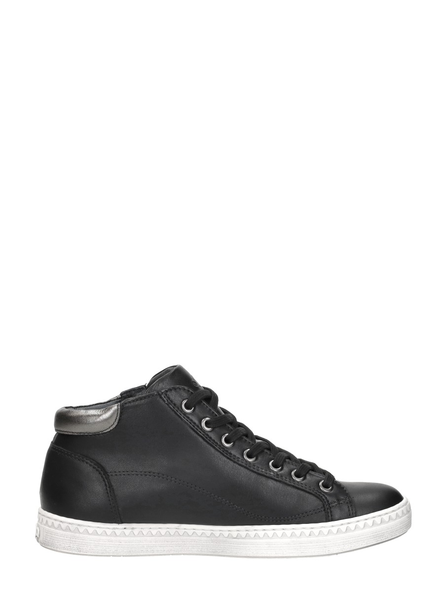 Aqa - Veterschoenen Hoog – zwart – foto 4 van 4