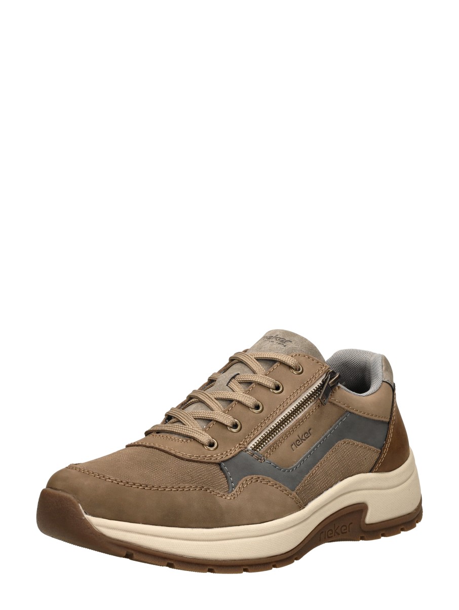 Rieker - Veterschoenen Laag – taupe – foto 2 van 4
