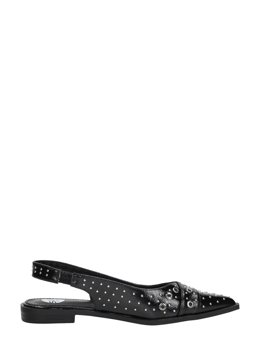 Sub55 - Slingback Zwartlak – zwart lak – foto 4 van 4