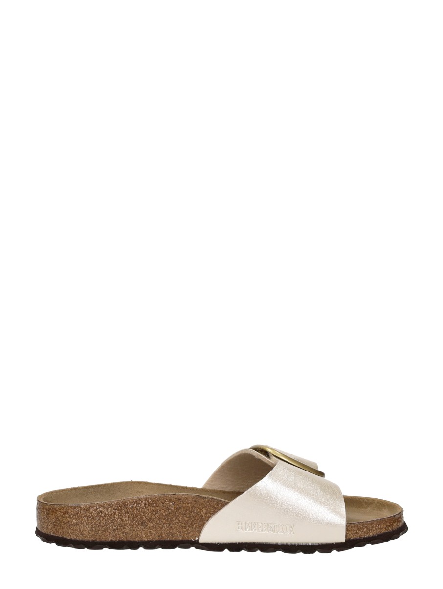 Birkenstock - Madrid Big Buckle – gebroken wit – foto 4 van 4