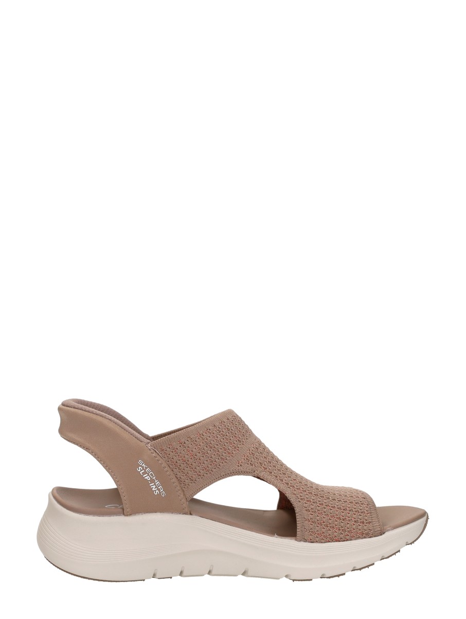 Skechers - Slip-ins: Arch Fit 2.0 Sandal Middel Bruin – foto 4 van 4