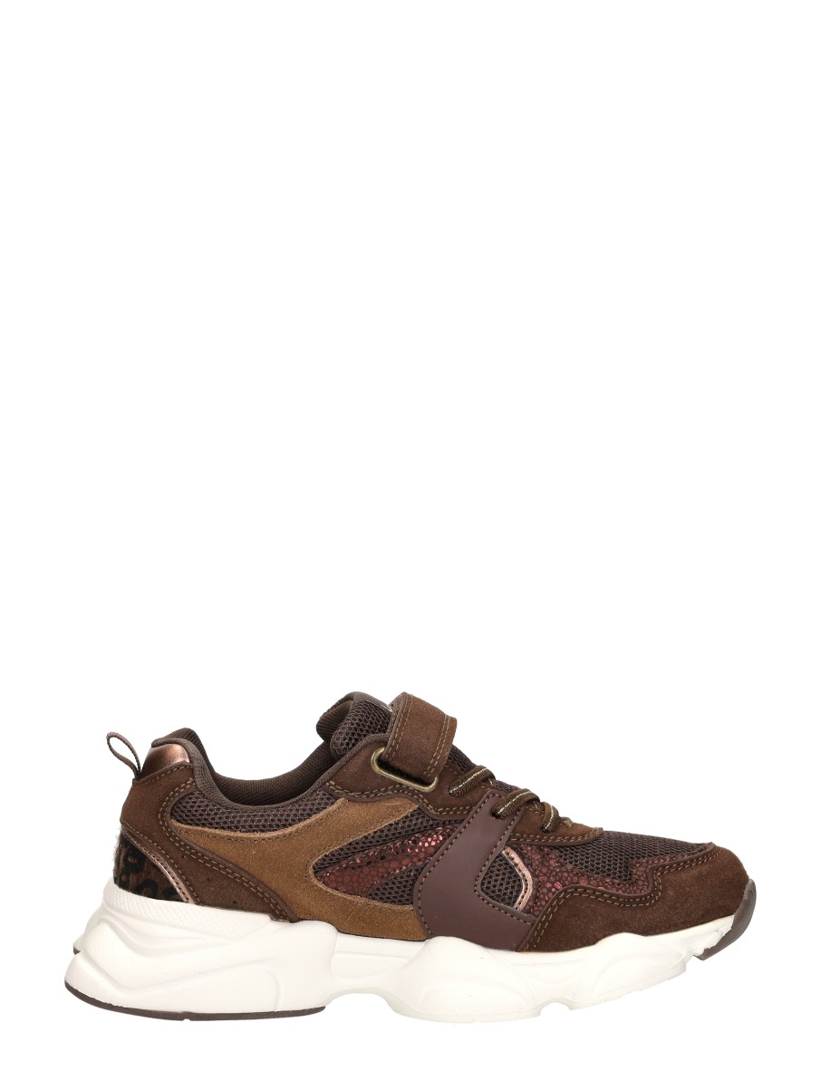 Keq - Sneakers Laag – donkerbruin – foto 4 van 4