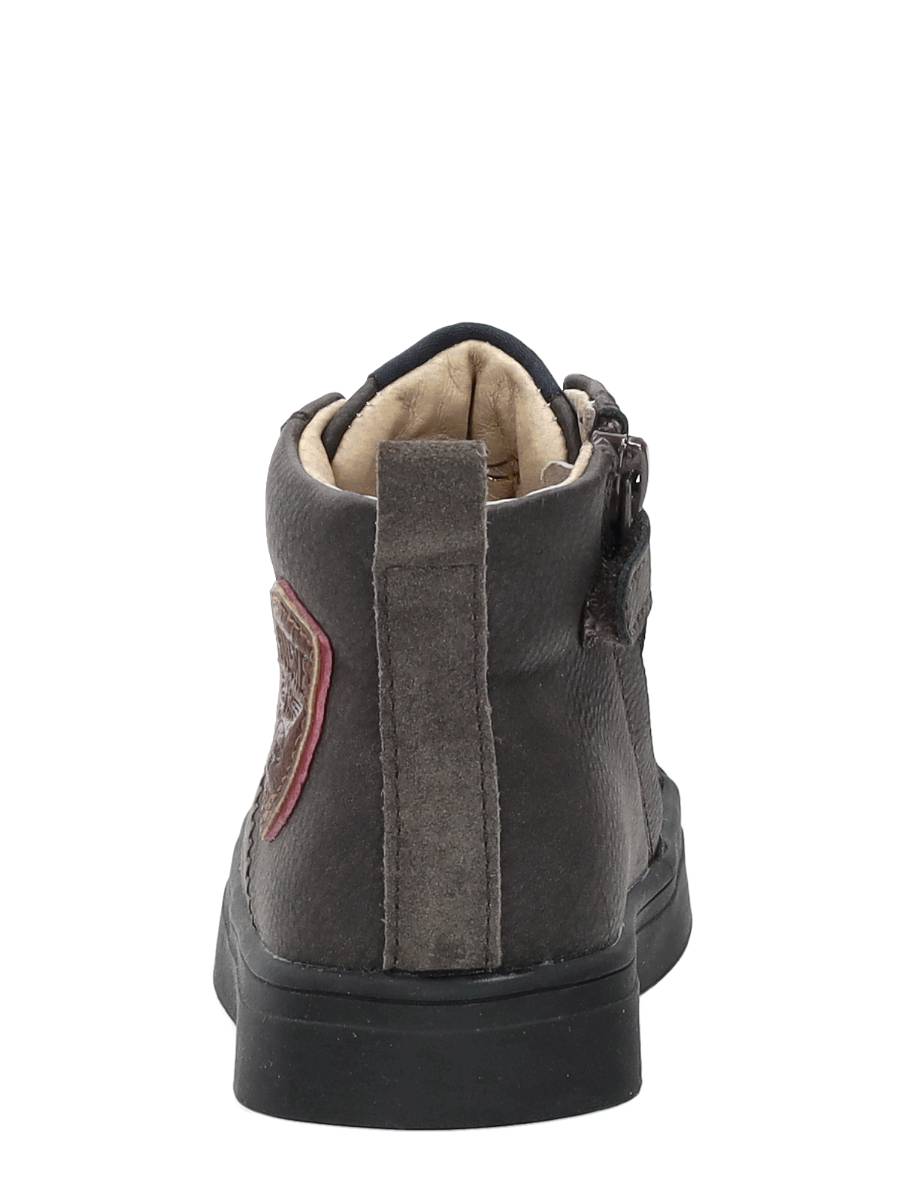 Shoesme - Veterschoenen Hoog – donkerbruin – foto 3 van 4